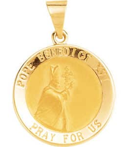 Hollow Pope Benedict Medal