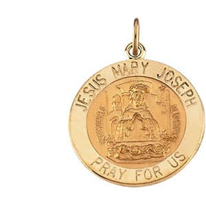 Jesus, Mary & Joseph Medal