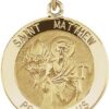 St. Matthew Medal Necklace or Pendant