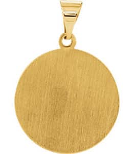 Hollow Pope Francis Medal
