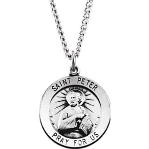St. Peter the Apostle Medal Necklace or Pendant