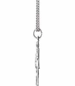 Four-Way Cross Medal Necklace or Pendant