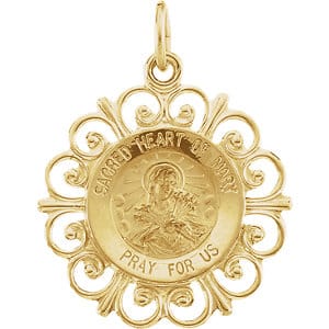 Sacred Heart of Mary Medal