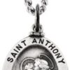 Religious Jewelry St. Anthony of Padua Medal Necklace or Pendant