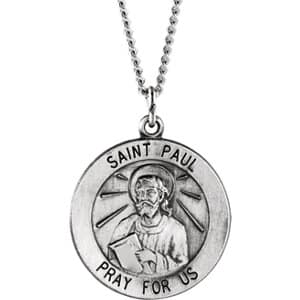 Religious Jewelry St. Paul the Apostle Medal