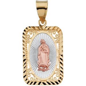 Religious Jewelry Lady of Guadalupe Medal