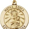 Religious Jewelry Matka Boska Medal Necklace or Pendant
