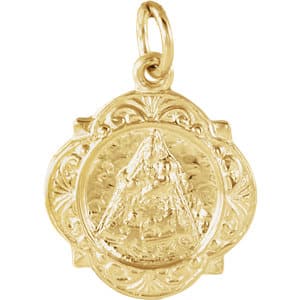 Religious Jewelry Caridad del Cobre Medal