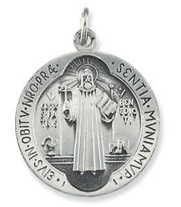 St. Benedict Medal Necklace or Pendant