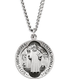 St. Benedict Medal Necklace or Pendant
