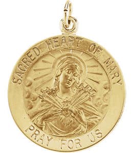 Sacred Heart of Mary Medal