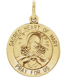 Sacred Heart of Mary Medal