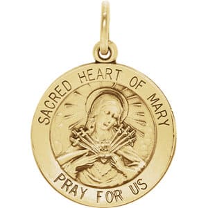 Sacred Heart of Mary Medal
