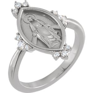 Miraculous Medal Ring