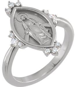 Miraculous Medal Ring