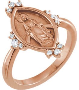Miraculous Medal Ring