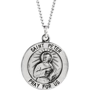 St. Peter the Apostle Medal Necklace or Pendant