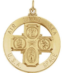 St. Christopher Four-Way Medal