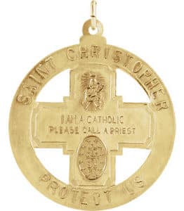 St. Christopher Four-Way Medal