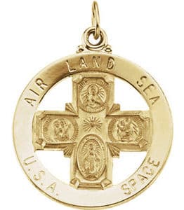St. Christopher Four-Way Medal