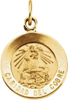 Caridad del Cobre Medal Necklace or Pendant