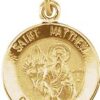 St. Matthew Medal Necklace or Pendant