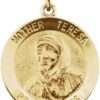 Mother Teresa Medal Necklace or Pendant