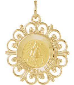 Caridad Del Cobre Medal
