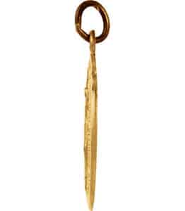 Oval Miraculous Medal Necklace or Pendant