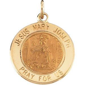 Jesus, Mary & Joseph Medal