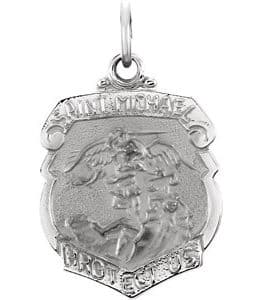 St. Michael Medal Necklace or Pendant
