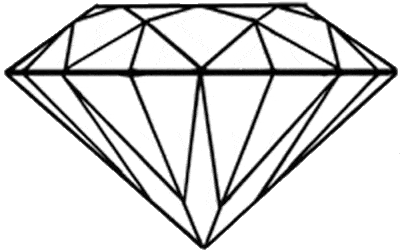 diamond outline png