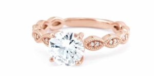 Engagement Ring Rose Gold