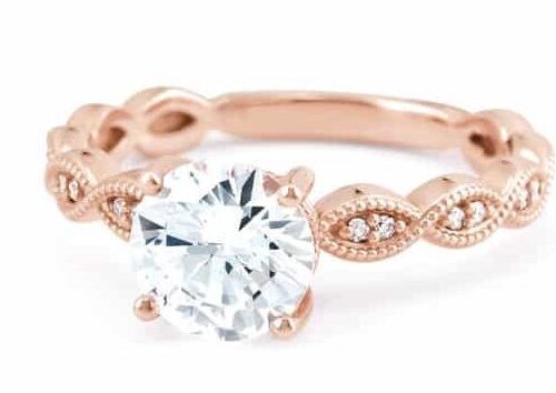 Engagement Ring Rose Gold