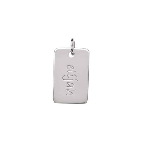Mini Dog Tag Pendant