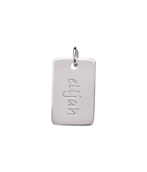 Mini Dog Tag Pendant