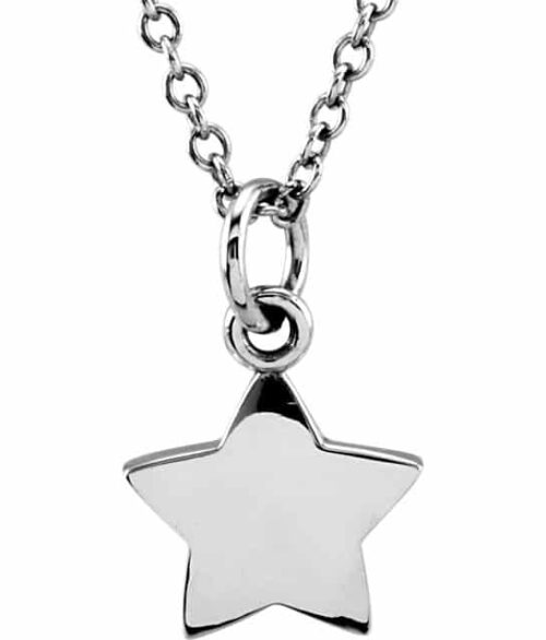 Sterling Silver Star Pendant