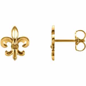 Fleur-De-Lis Earrings