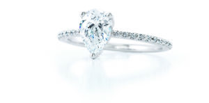 Pear Shape Diamond Ring