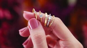 Stackable Diamond Rings